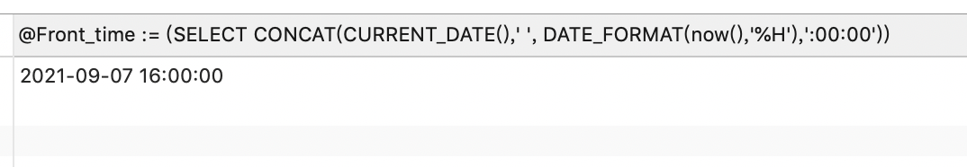 mysql에서 시간을 얻는 방법은 무엇입니까?