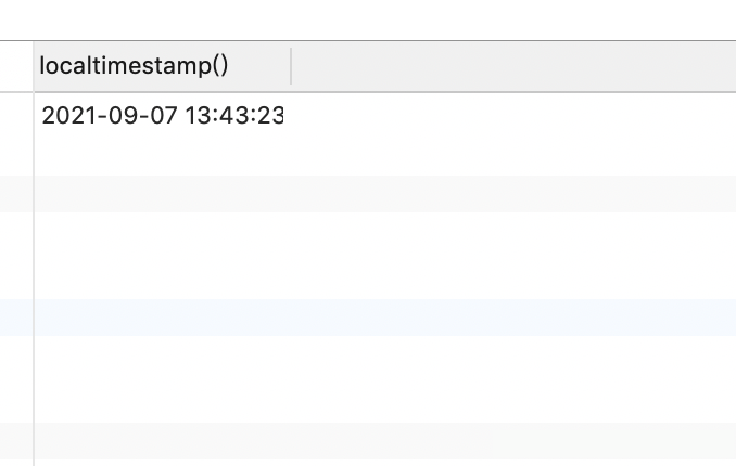 mysql에서 시간을 얻는 방법은 무엇입니까?