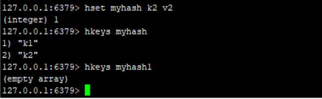 Redisの基本データ型であるHashの一般的な操作例の分析