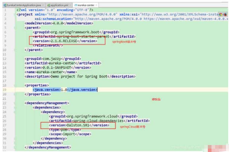 Bagaimana untuk menyelesaikan kegagalan permulaan Eureka integrasi springBoot