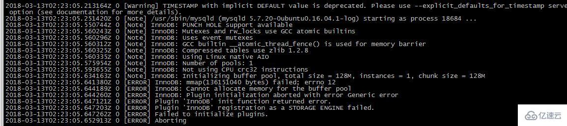 So beheben Sie einen MySQL-Startfehler aufgrund von unzureichendem Speicher