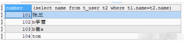 mysql 하위 쿼리를 사용하는 방법