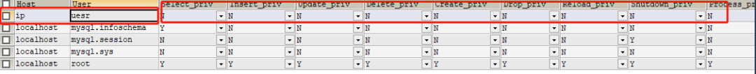 How to set remote access permissions for MySQL database