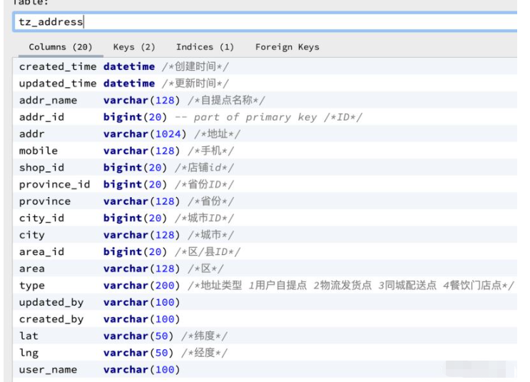 Mysql を使用して住所の経度、緯度、距離、リアルタイムの位置を計算する