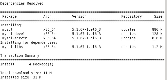 Comment installer et configurer la base de données Mysql sous CentOS6.4