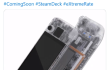 eXtremeRate宣布推出透明替换外壳，让Steam Deck掌机变身透明探索版