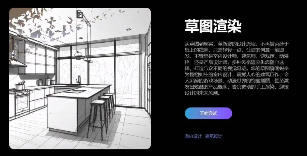 Say goodbye to design software to generate renderings in one sentence, generative AI subverts the field of decoration and decoration, with 28 popular tools