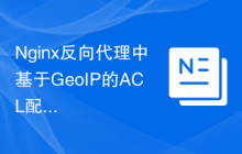 Nginx反向代理中基于GeoIP的ACL配置