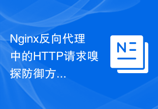 Méthode de défense contre le reniflage des requêtes HTTP dans le proxy inverse Nginx