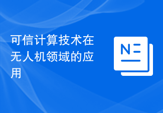 可信賴運算技術在無人機領域的應用