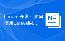 Laravel开发：如何使用Laravel Middleware中间件？