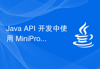 Java API 开发中使用 MiniProfiler 进行性能分析