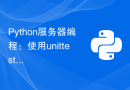 Python服务器编程：使用unittest进行单元测试