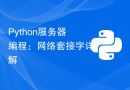 Python服务器编程：网络套接字详解