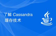 了解 Cassandra 缓存技术