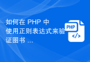 如何在 PHP 中使用正则表达式来验证图书 ISBN 编号格式