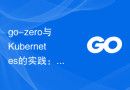 go-zero与Kubernetes的实践：构建高可用性、高性能、高扩展性的容器化微服务架构