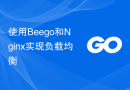 使用Beego和Nginx实现负载均衡