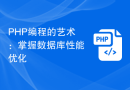 PHP编程的艺术：掌握数据库性能优化
