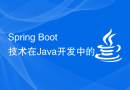 Spring Boot技术在Java开发中的应用与实践