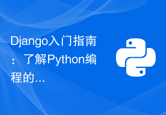 Django入门指南：了解Python编程的Web框架