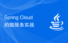 Spring Cloud的微服務(wù)實(shí)戰(zhàn)