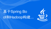 基于Spring Boot和Hadoop构建大数据处理平台
