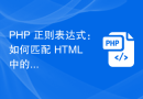 PHP 正则表达式：如何匹配 HTML 中的所有 form 标签