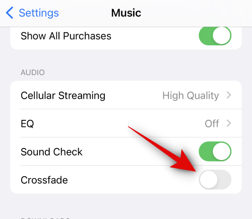 如何在装有 iOS 17 的 iPhone 上的 Apple Music 中启用和自定义交叉淡入淡出