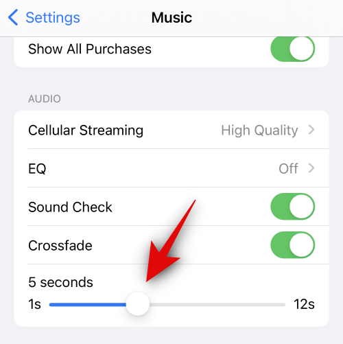 如何在装有 iOS 17 的 iPhone 上的 Apple Music 中启用和自定义交叉淡入淡出