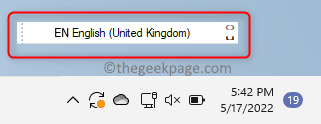 How to show and hide the language bar in win11