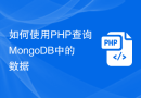 如何使用PHP查询MongoDB中的数据