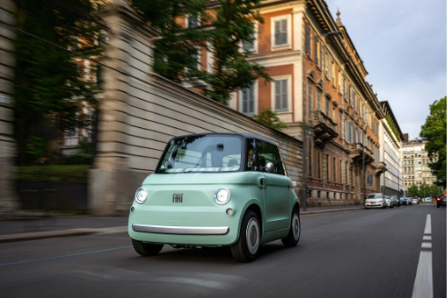 电动汽车新选择！菲亚特推出600e和Topolino，小巧灵活迎合城市出行