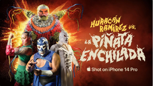 苹果发布《Huracán Ramírez vs. La Piñata Enchilada》短片，展示iPhone 14 Pro拍摄能力