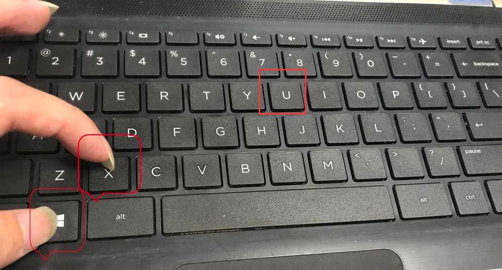 Windows 10 でキーボード ショートカットをシャットダウンする方法