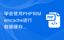 学会使用PHP和Memcache进行数据缓存，提升网站速度