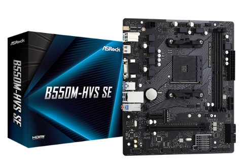 全新主板问世！华擎B550M-HVS SE搭载AMD PRO565芯片组