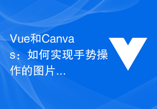 VueとCanvas：ジェスチャー操作の画像ズーム機能の実装方法