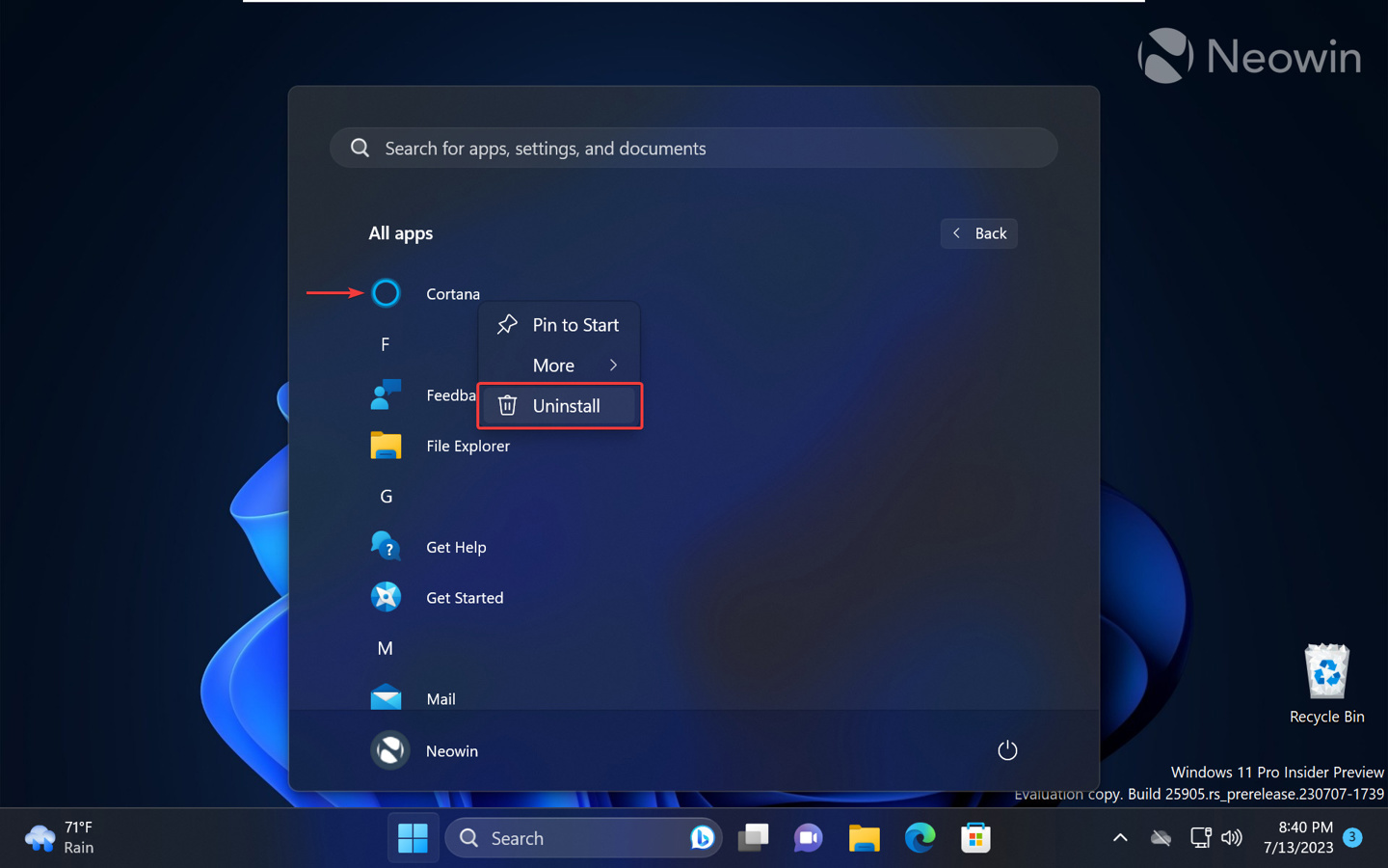 年底停止支持，微软调整 Windows 11 方便用户卸载 Cortana 语音助手