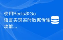 使用Redis和Go语言实现实时数据传输功能