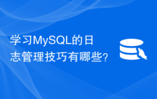 学习MySQL的日志管理技巧有哪些？