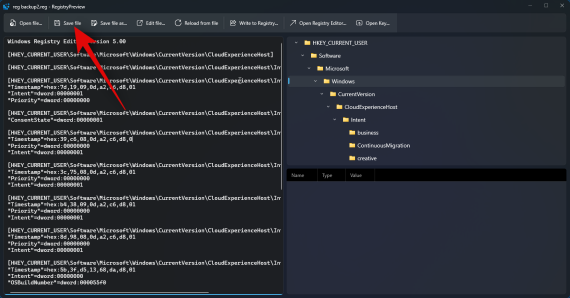 如何在 Windows PowerToys 中使用注册表预览编辑注册表文件