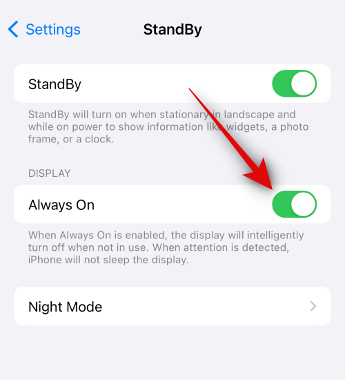 在iPhone上启用iOS 17的待机模式的步骤