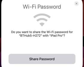 分享您的 iPhone WiFi 密码的方法