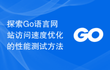 探索Go语言网站访问速度优化的性能测试方法
