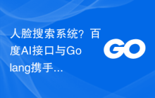 人脸搜索系统？百度AI接口与Golang携手打造！