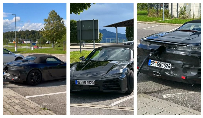 保时捷电动版Boxster即将登场!充电速率曲线曝光引期待