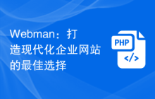 Webman：打造现代化企业网站的最佳选择