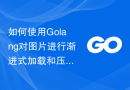 如何使用Golang对图片进行渐进式加载和压缩处理