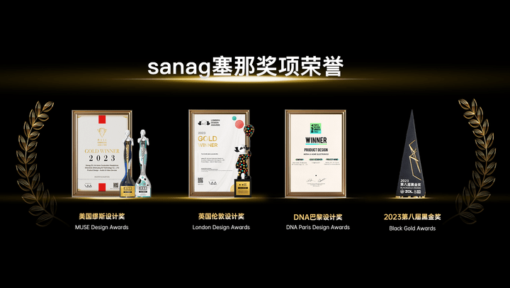 AI audio brand sanag launches open-back headphones Z65, a success that won the ChinaJoy Black Gold Award